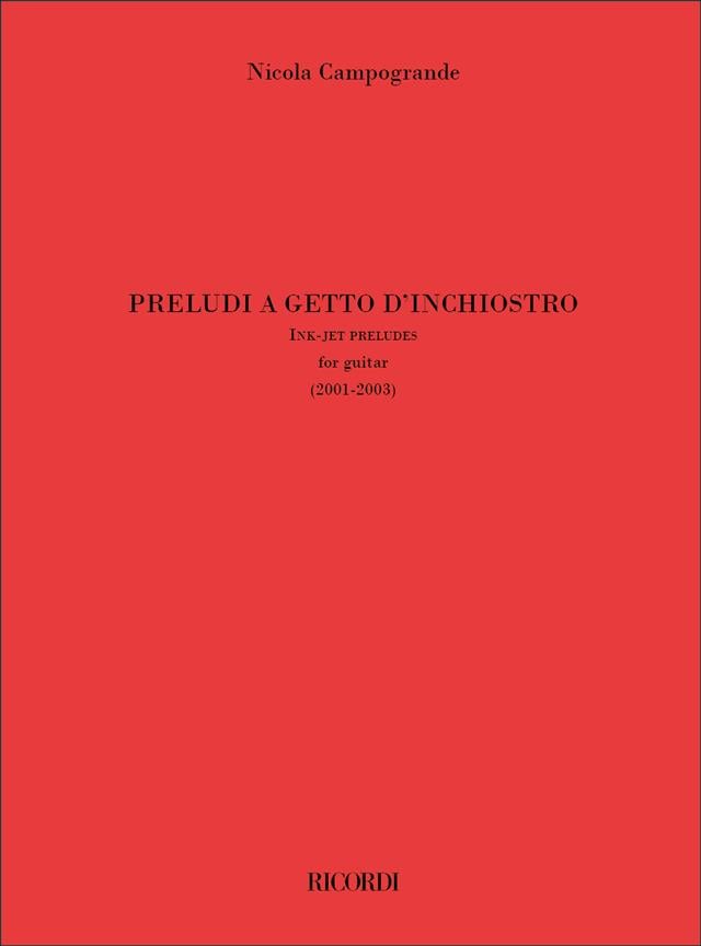 Preludi a getto d'inchiostro
